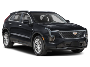 black 2025 cadillac xt4