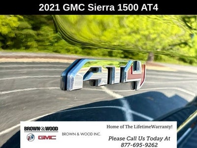2021 GMC Sierra 1500 AT4