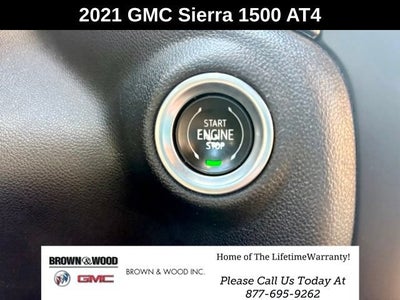 2021 GMC Sierra 1500 AT4