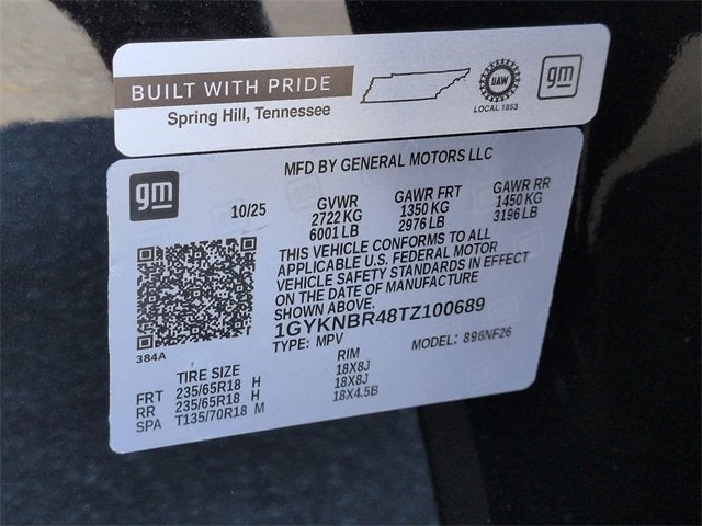 2026 Cadillac XT5 Luxury