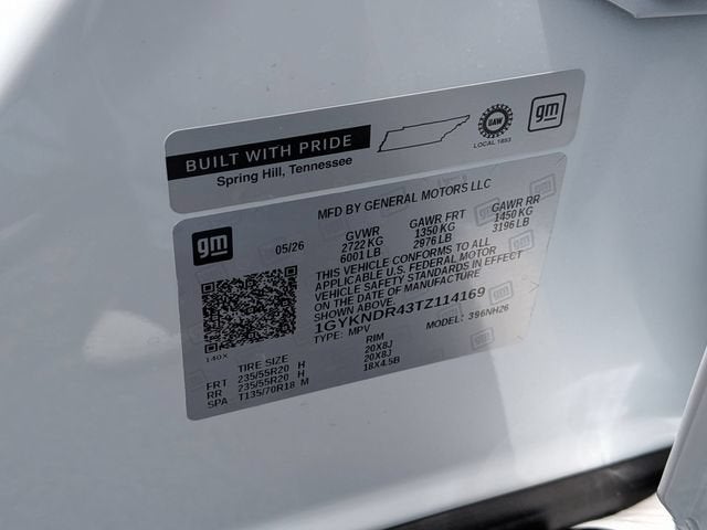 2026 Cadillac XT5 Premium Luxury