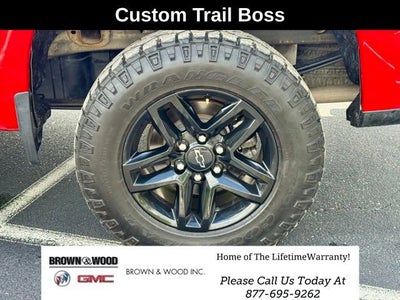 2021 Chevrolet Silverado 1500 Custom Trail Boss